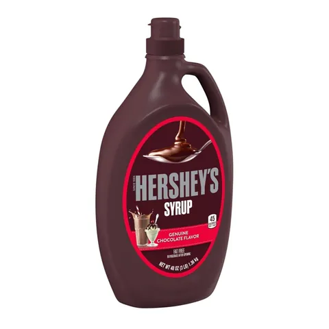 Envase de salsa de chocolate Hershey's Syrup de 1,36 kg