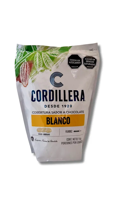 Cobertura de Moneda Chocolate Blanco 1000 gr
