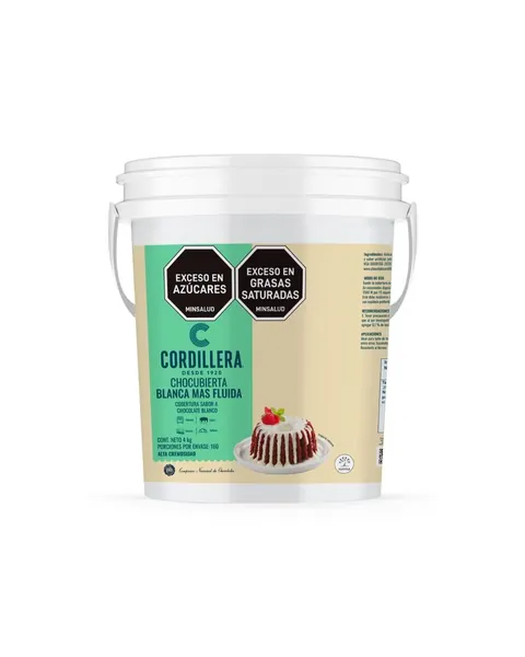 Cobertura Chocubierta Blanca 4000 gr