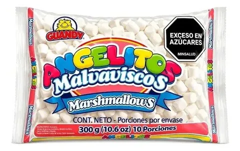 Bolsa de malvaviscos mini Angelitos de 300 g