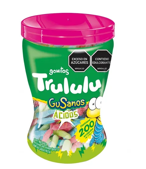 Gomas Gusanos 200 Und