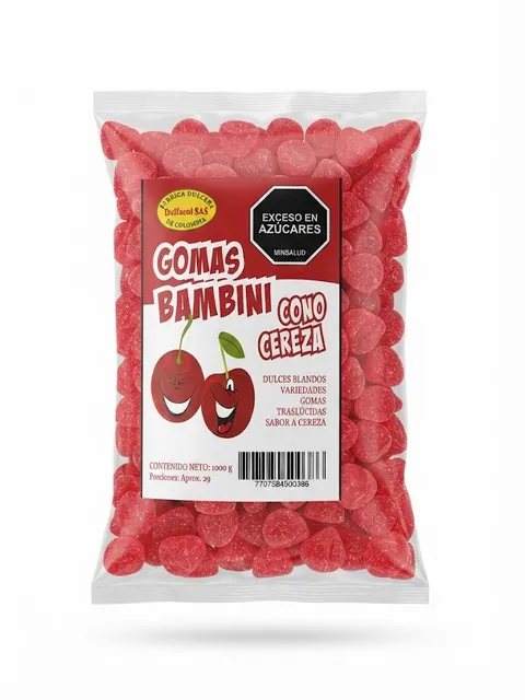 Gomas Cereza 1000 gr
