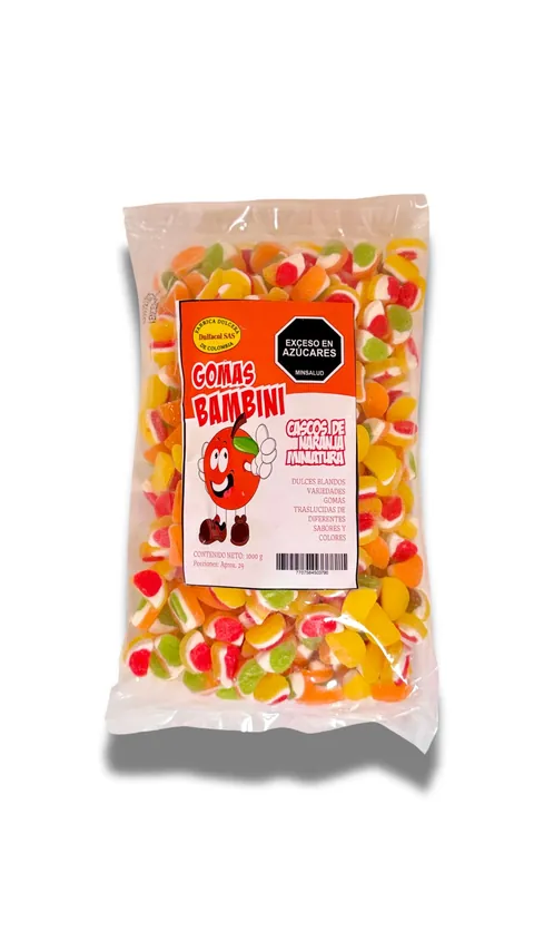 Gomas Naranja 1000 gr