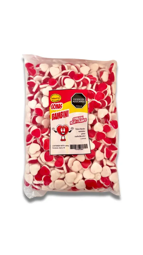 Gomas Corazón 3000 gr