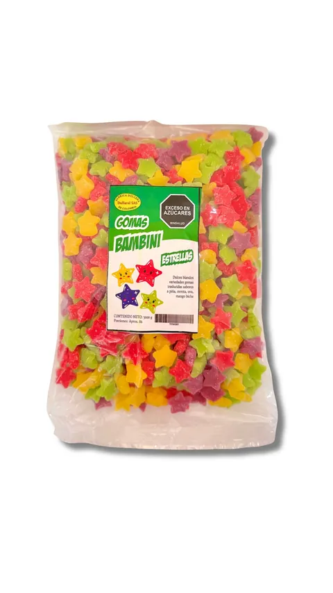 Gomas Estrellas 1000 gr