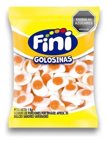 Gomas Huevo 1000 gr